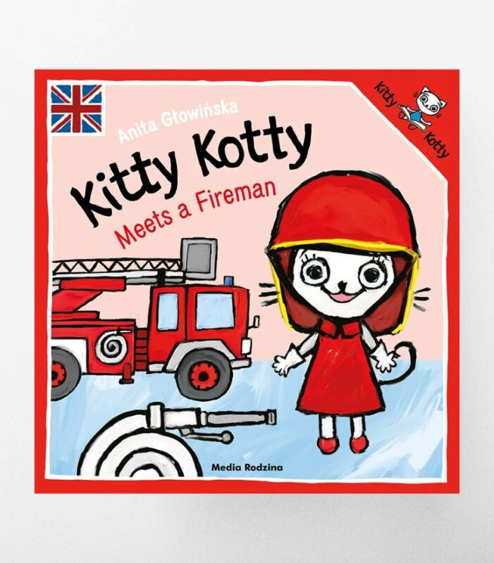 Kitty Kotty meets a fireman